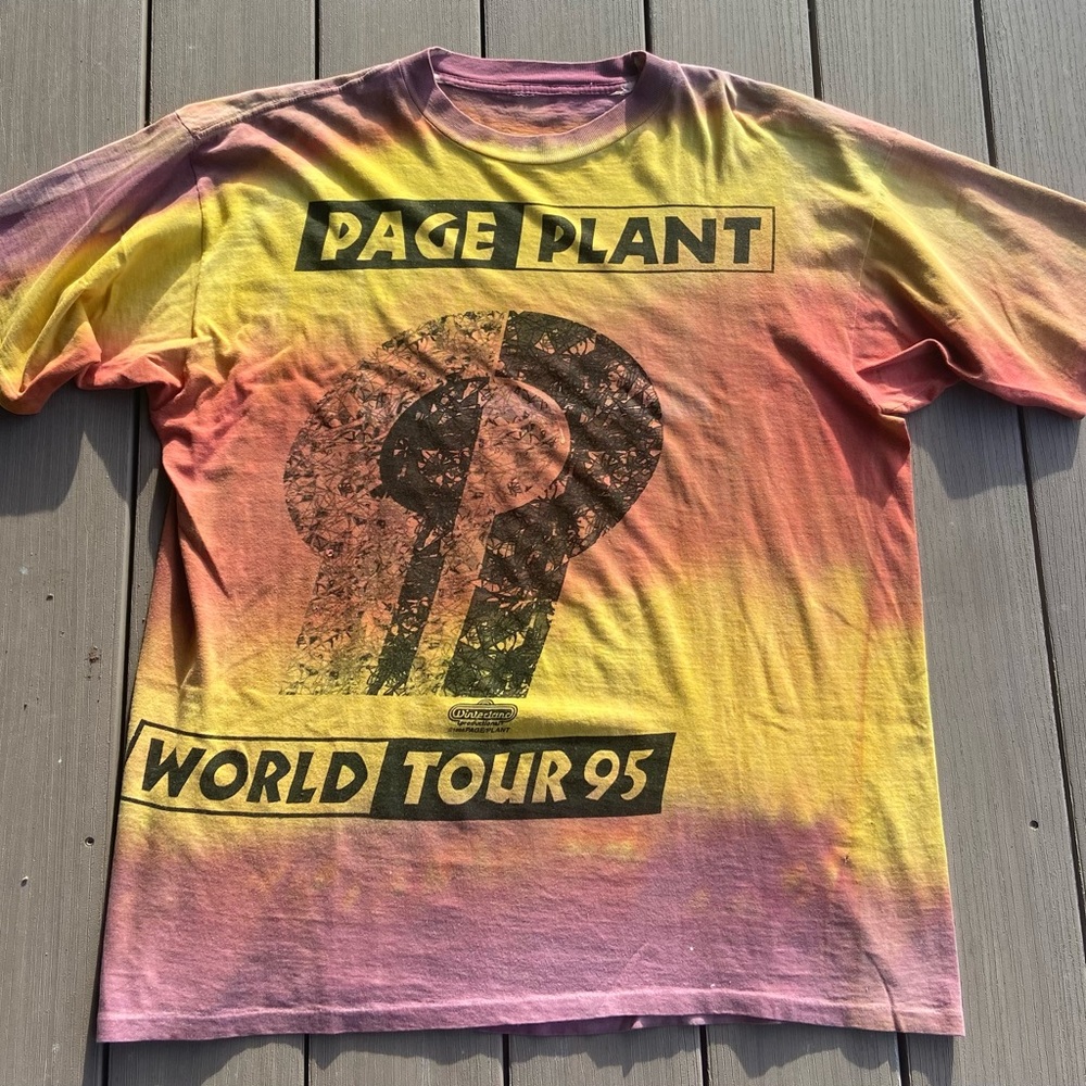 Vintage Robert Plan and Jimmy Page ‘95 tshirt